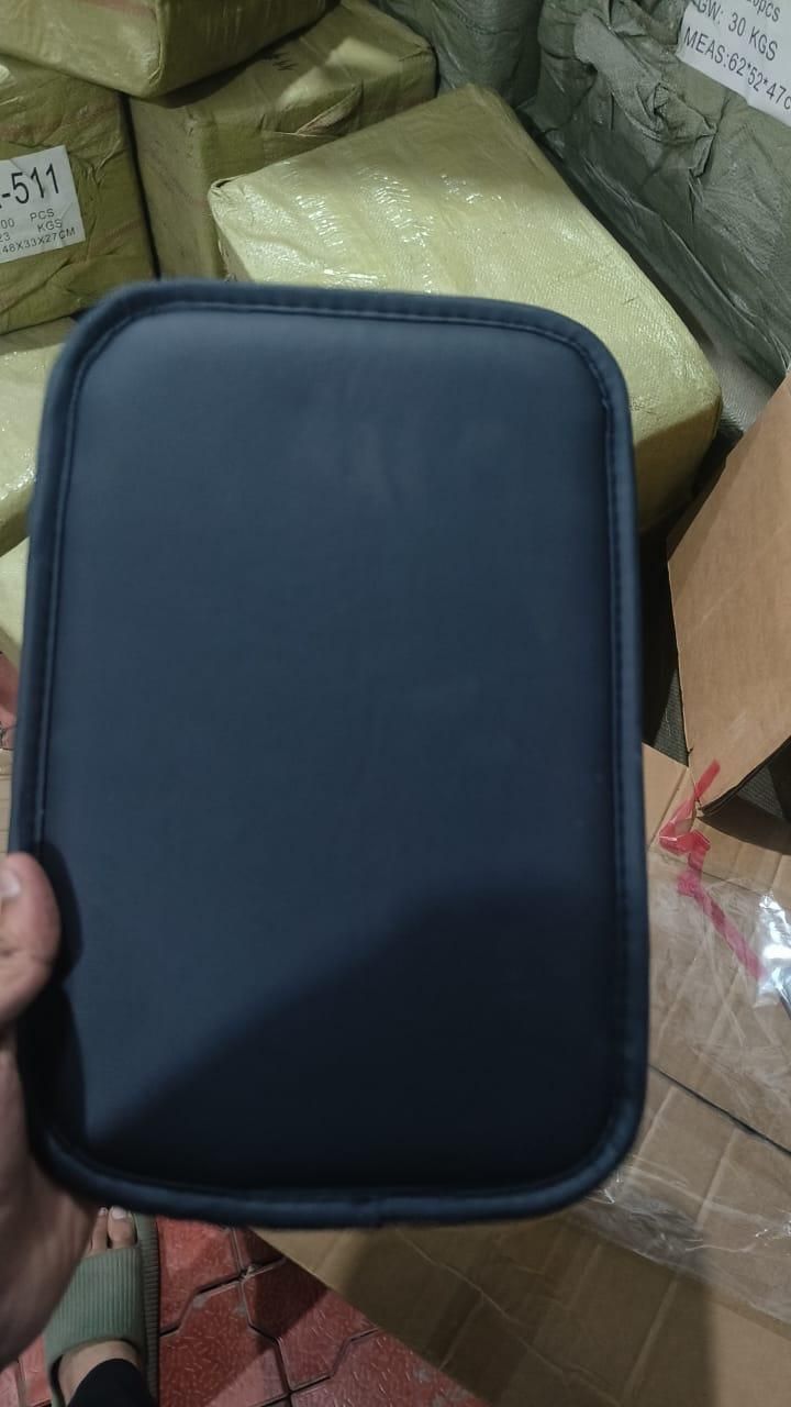 Universal Car Armrest Cushion Pad – PU Leather Comfort Cover