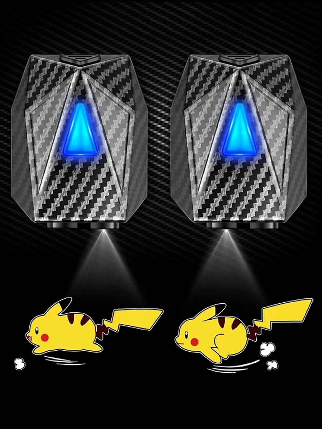 Car LED Door Shadow Light – Multicolor Logo Projection Lamp