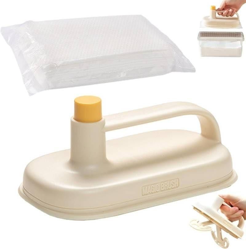 Magic Disposable Kitchen Cleaning Brush with Handle