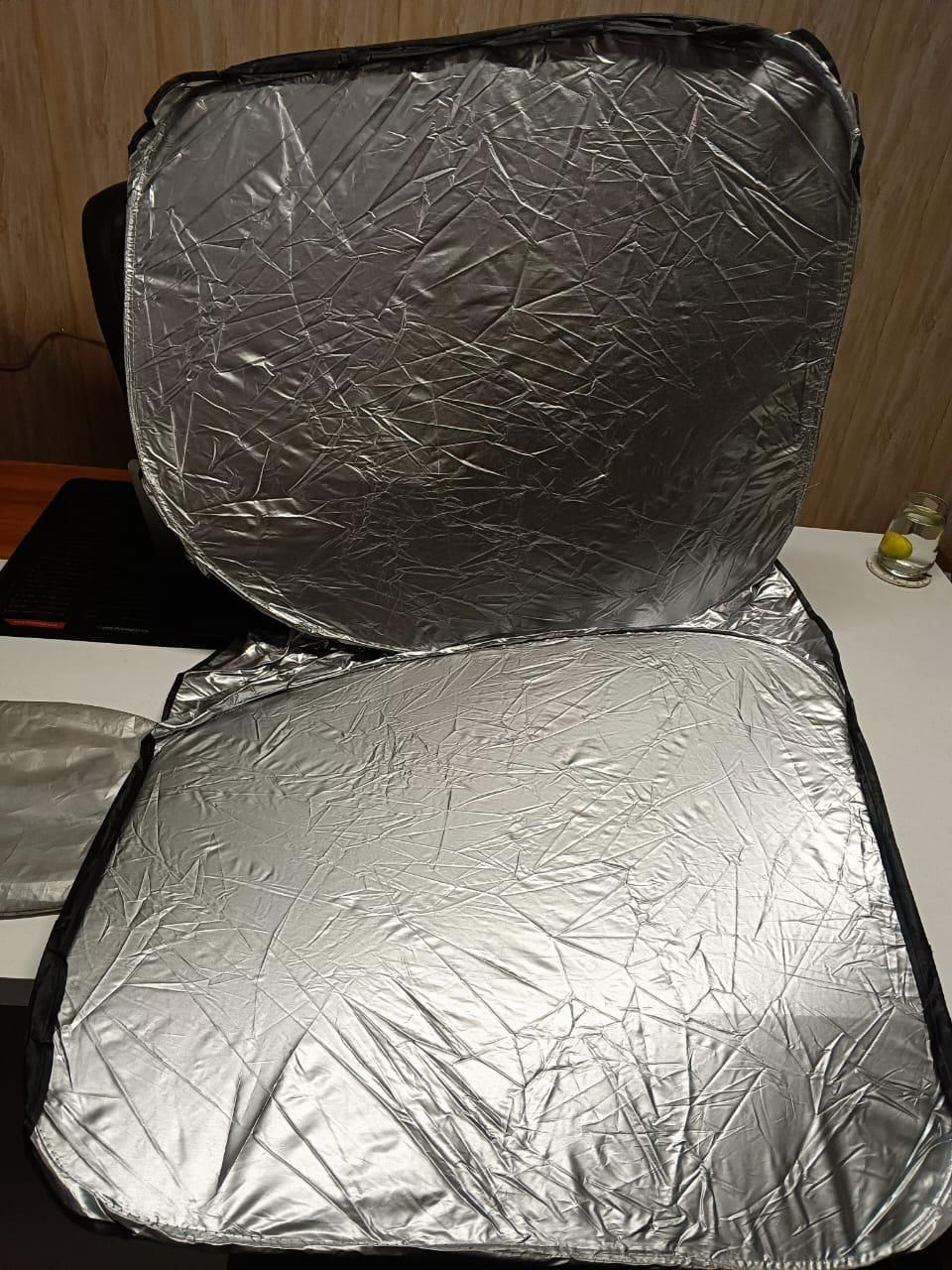 Folding Car Sunshade Cover – UV & Heat Protection Visor