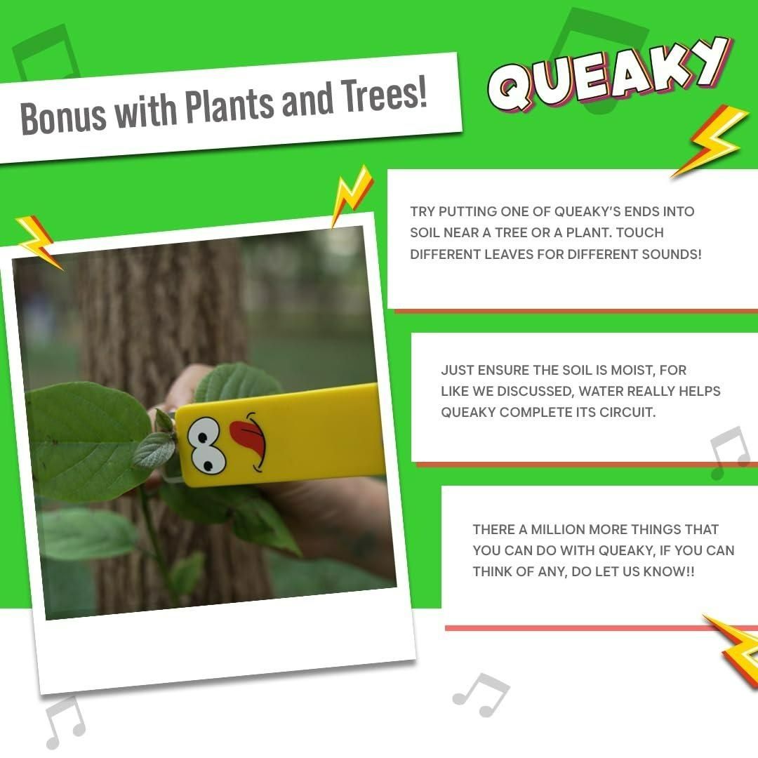 Blix Queaky – Musical Learning & Creative Toy for Kids (Multicolor)
