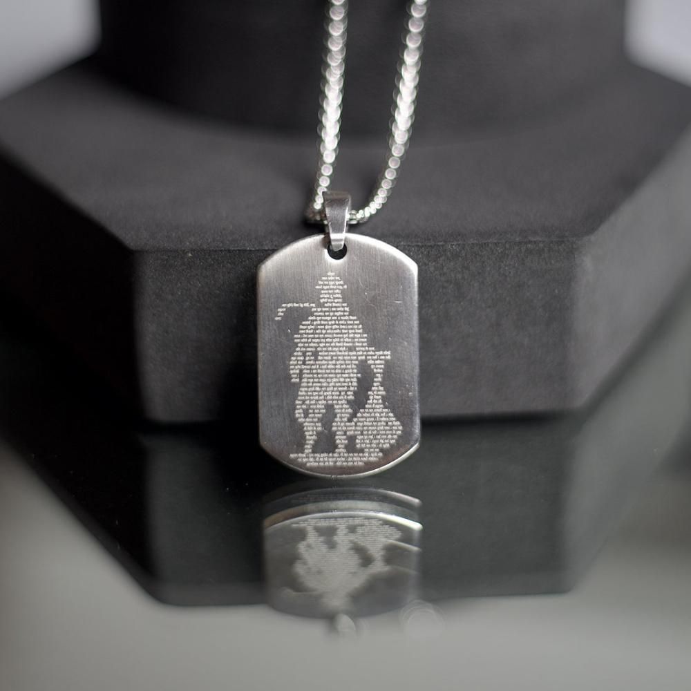 Hanuman Chalisha Pendant with ChainHanuman Chalisa Pendant with Chain β Gold Plated Spiritual Jewelry for Men (Pack of 1)