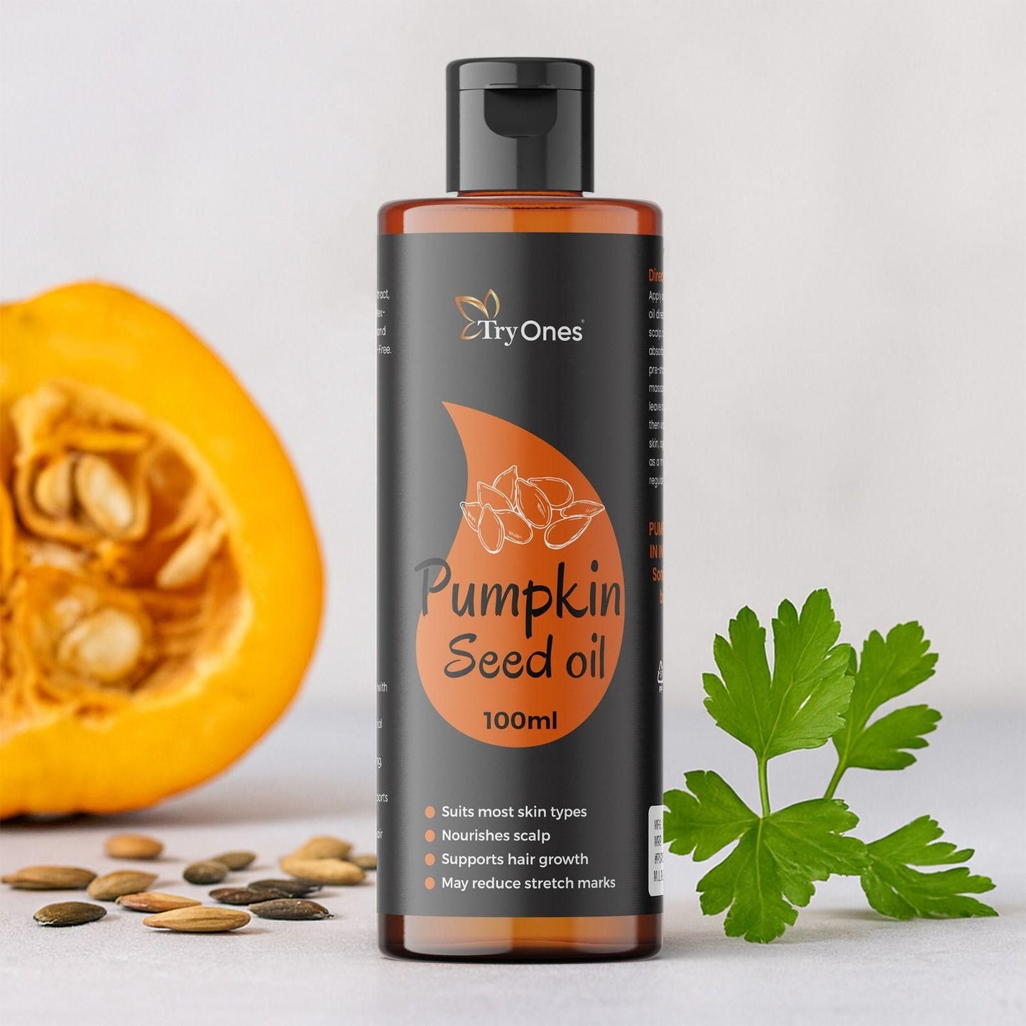 Pumpkin Seed Hair Oil – Strength & Growth Formula - Pack of 2