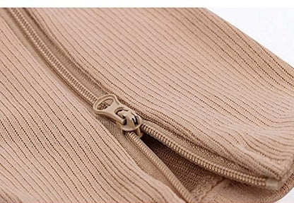 Unisex ZipFit Medical Compression Socks with Zipper (1 Pair)