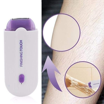 Painless Facial Body Hair Trimmer – Rechargeable Unisex Shaver