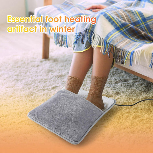 USB Heated Foot Warmer Pad – Cozy Winter Heating Mat for Home & Office