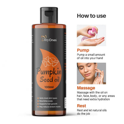 Pumpkin Seed Hair Oil – Strength & Growth Formula - Pack of 2