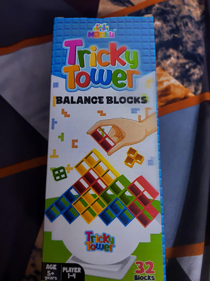 Tetra Tower Wooden Balance Game – Fun & Educational Toy for Kids