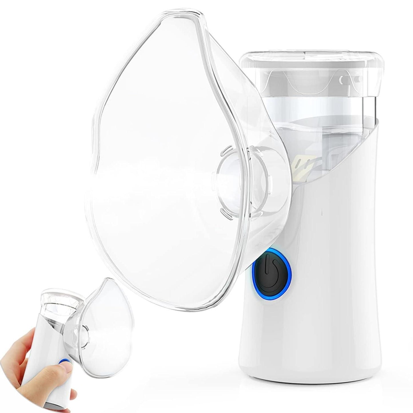 Portable Mesh Nebulizer – Silent Inhaler for Kids & Adults