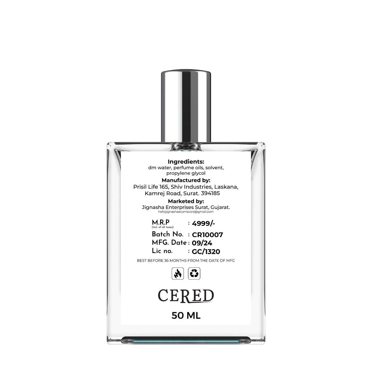 CERED Aventus Perfume – Bold Luxury Fragrance (50ML)