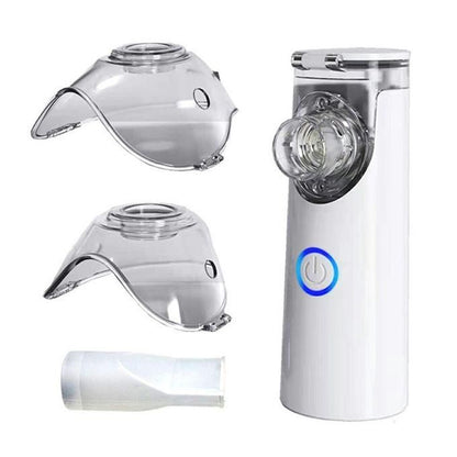 Portable Mesh Nebulizer – Silent Inhaler for Kids & Adults