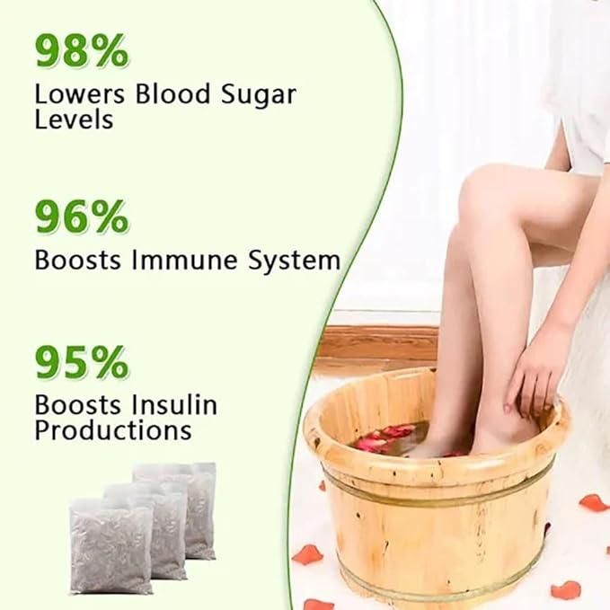 Sugar Control Foot Bath Beads – Herbal Soak for Relaxation & Wellness (Pack of 15)