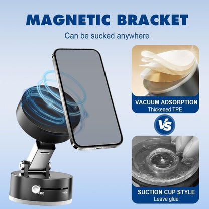 360° Magnetic Phone Holder – Foldable Car & Desk Mount