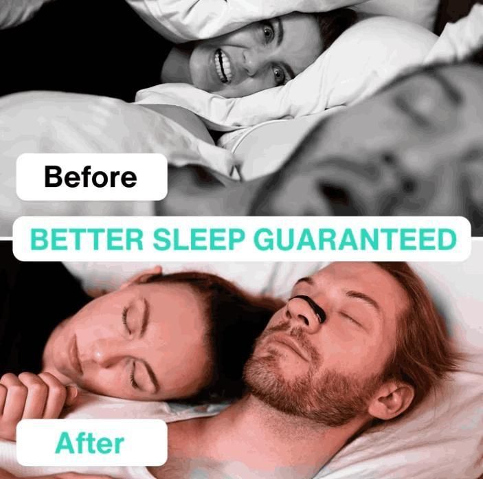 Magnetic Breathing Nasal Strip – Silicone Anti-Snoring & Airflow Enhancer with Pointer & Magnets (Pack of 1)