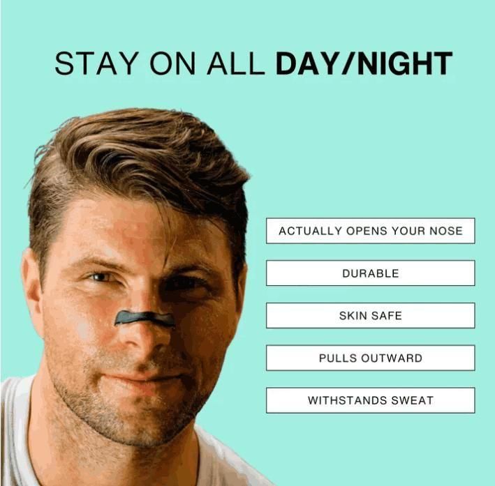 Magnetic Breathing Nasal Strip – Silicone Anti-Snoring & Airflow Enhancer with Pointer & Magnets (Pack of 1)