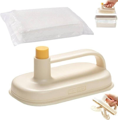 Magic Disposable Kitchen Cleaning Brush with Handle