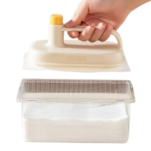 Magic Disposable Kitchen Cleaning Brush with Handle