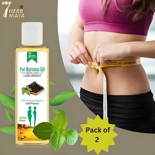 7Herbmaya Slimming & Fat Burning Oil – Anti-Cellulite Formula (Pack of 2)