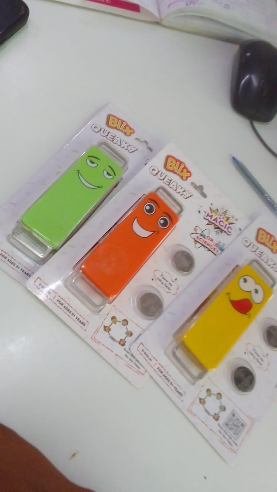 Blix Queaky – Musical Learning & Creative Toy for Kids (Multicolor)