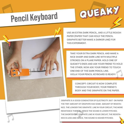 Blix Queaky – Musical Learning & Creative Toy for Kids (Multicolor)
