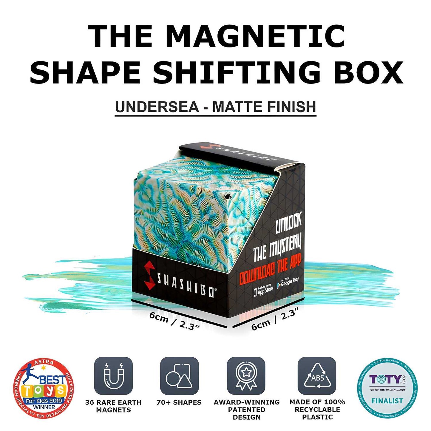 Magnetic Shape Shifting Cube – Transformable Puzzle Toy for Kids & Adults