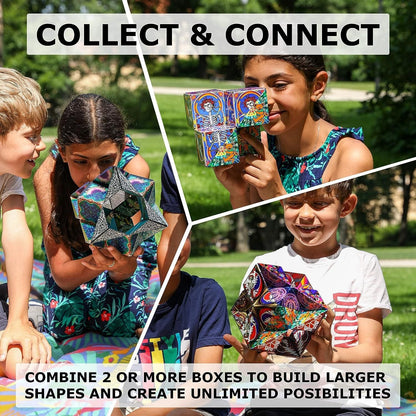 Magnetic Shape Shifting Cube – Transformable Puzzle Toy for Kids & Adults